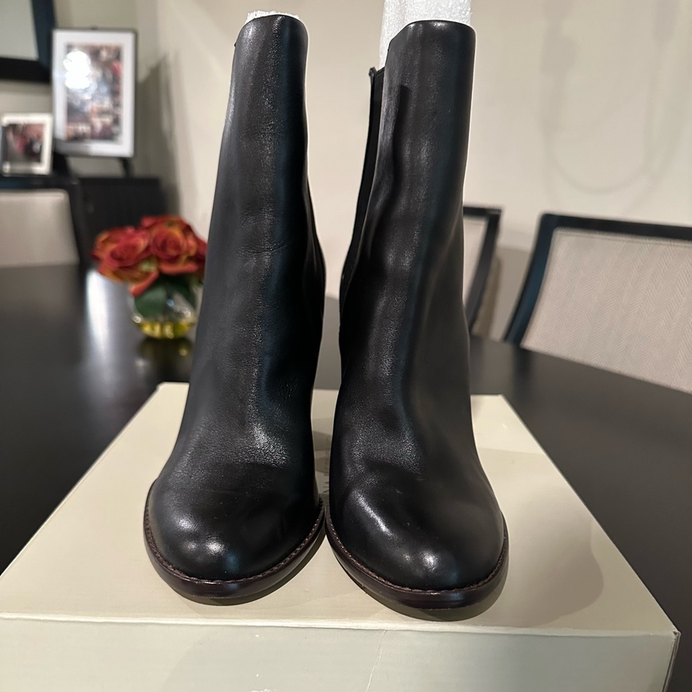 Banana Republic Black Heeled Boots
